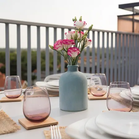 Stylish Rooftop With Terrace Near The In Sint-idesbald * Koksijde